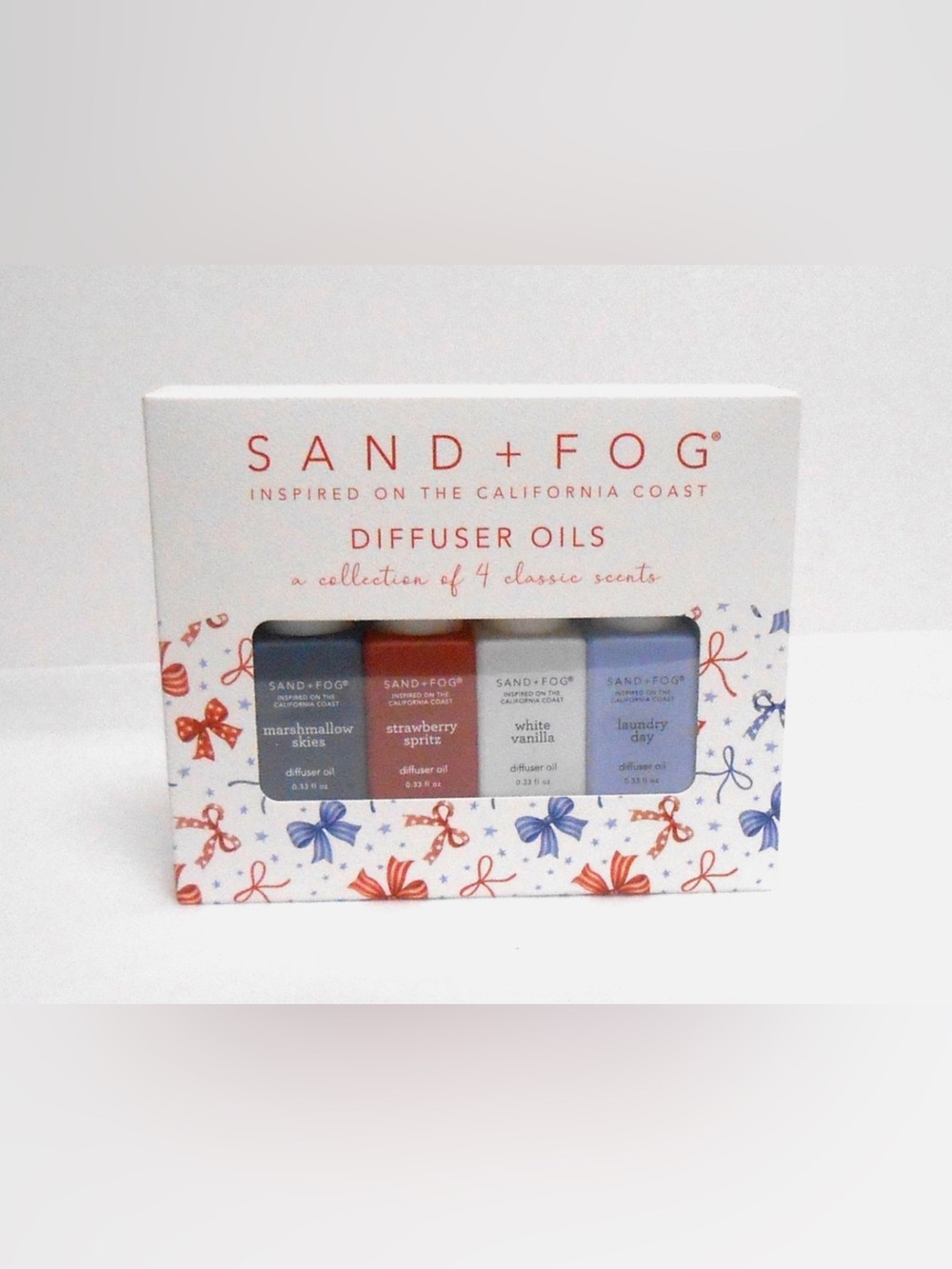 SAND + FOG Diffuser Oils Set - Red, Blue, White